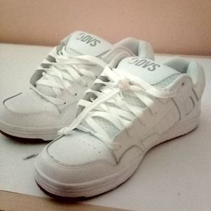 DVS men's white shoes